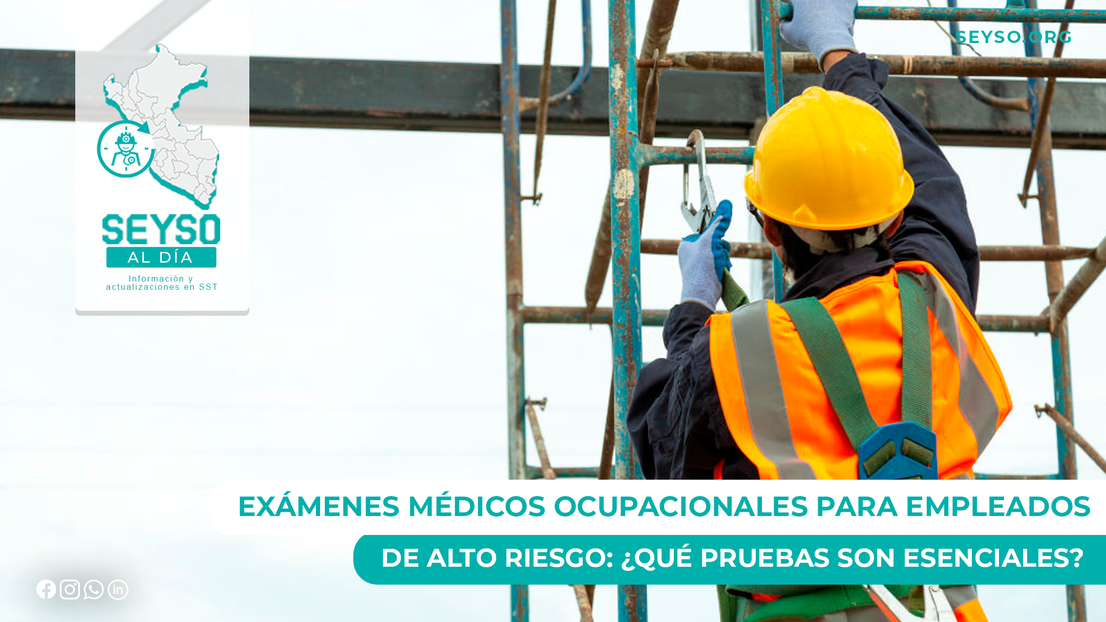 Exámenes médicos ocupacionales para empleados de alto riesgo: ¿Qué pruebas son esenciales?