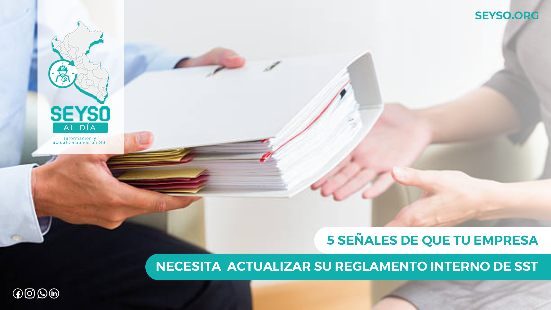 5 señales de que tu empresa necesita actualizar su Reglamento Interno de SST