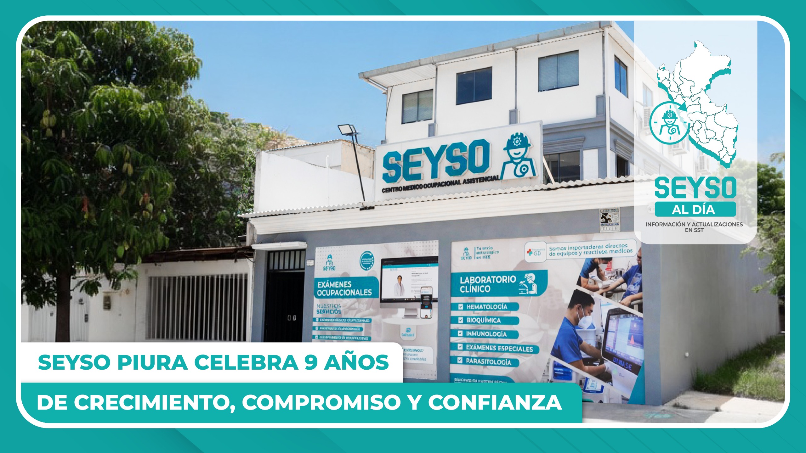 Seyso Piura celebra 9 años de crecimiento, compromiso y confianza