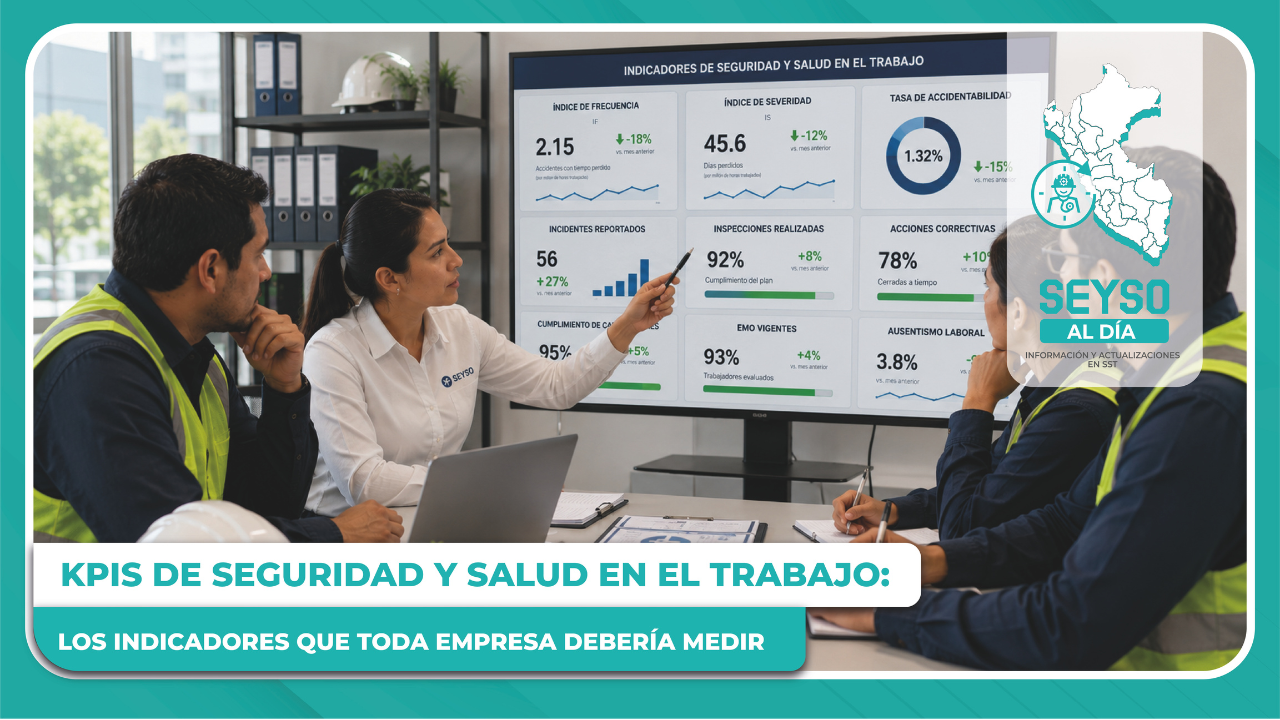 KPIS de Seguridad y Salud en el Trabajo: los indicadores que toda empresa debería medir