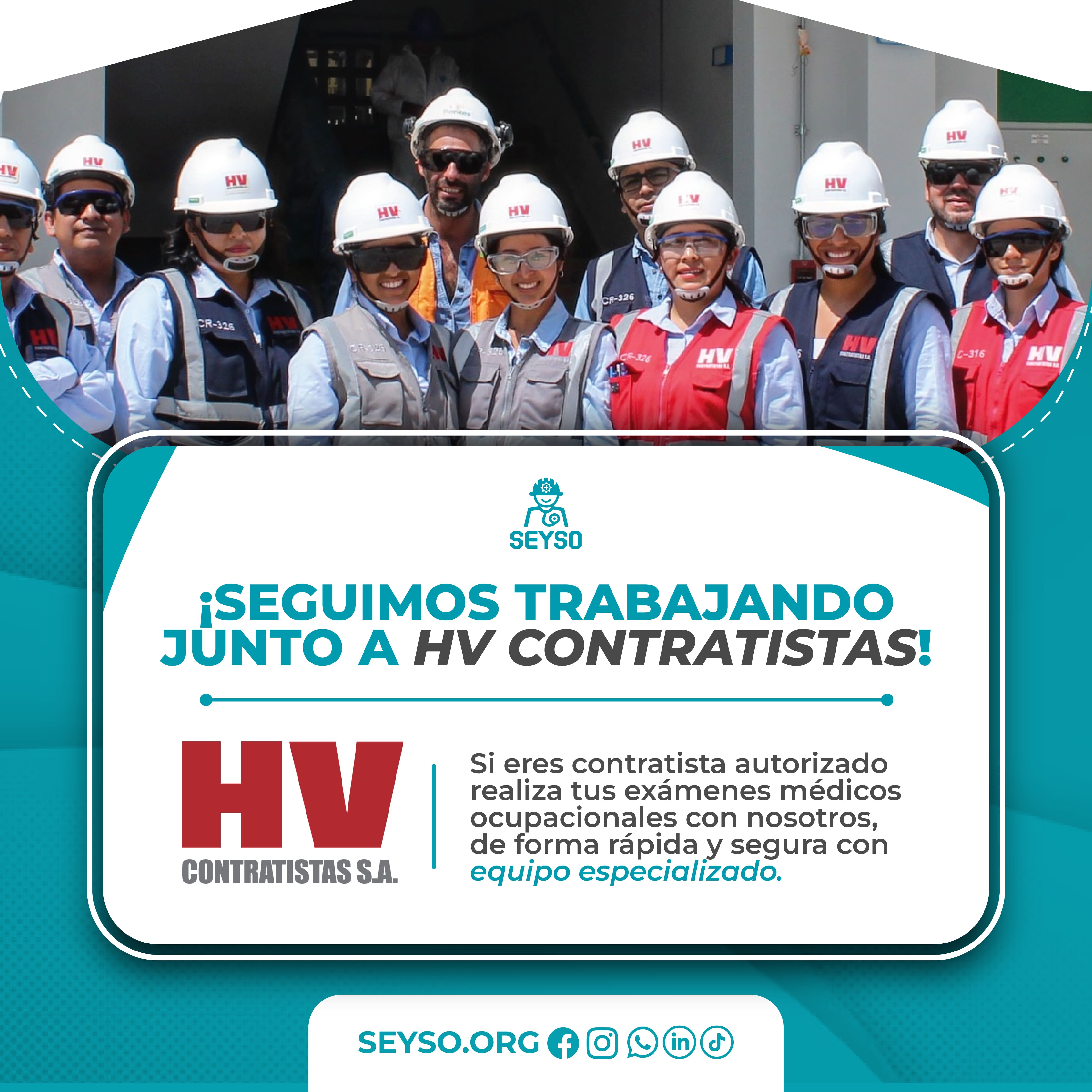 Homologación Homologados con HV Contratistas — SEYSO